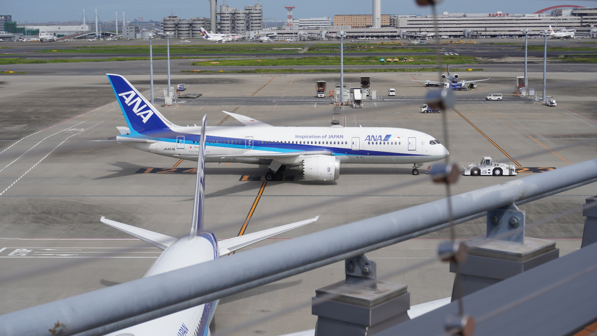 管理人撮影写真　羽田空港にて